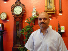 Proprietor Kevin Chellar in the Patrick's Street showroom.