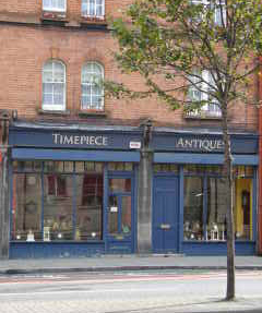 Our showroom and workshop in Patrick Street, Dublin.